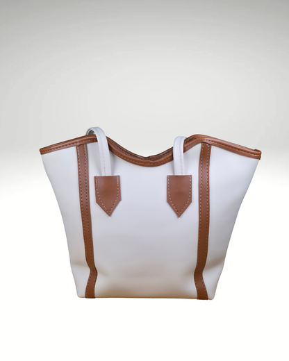 Tote Essentiel en Blanc Crème