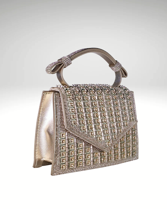 Sac de Soirée Gala en Bronze