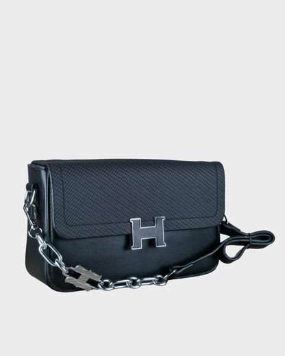 Sac à Bandoulière Harmonie en Noir