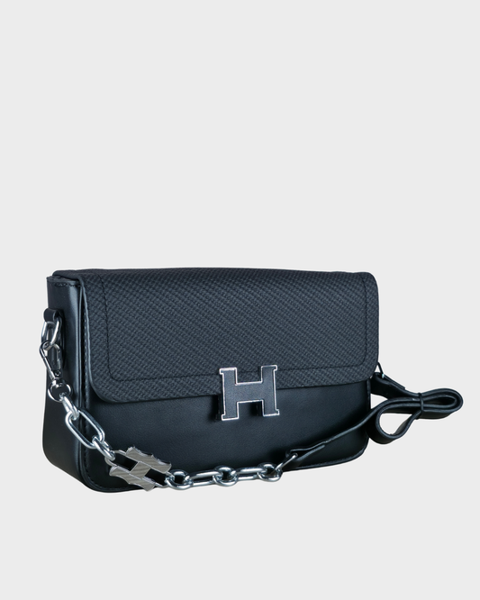 Sac à Bandoulière Harmonie en Noir