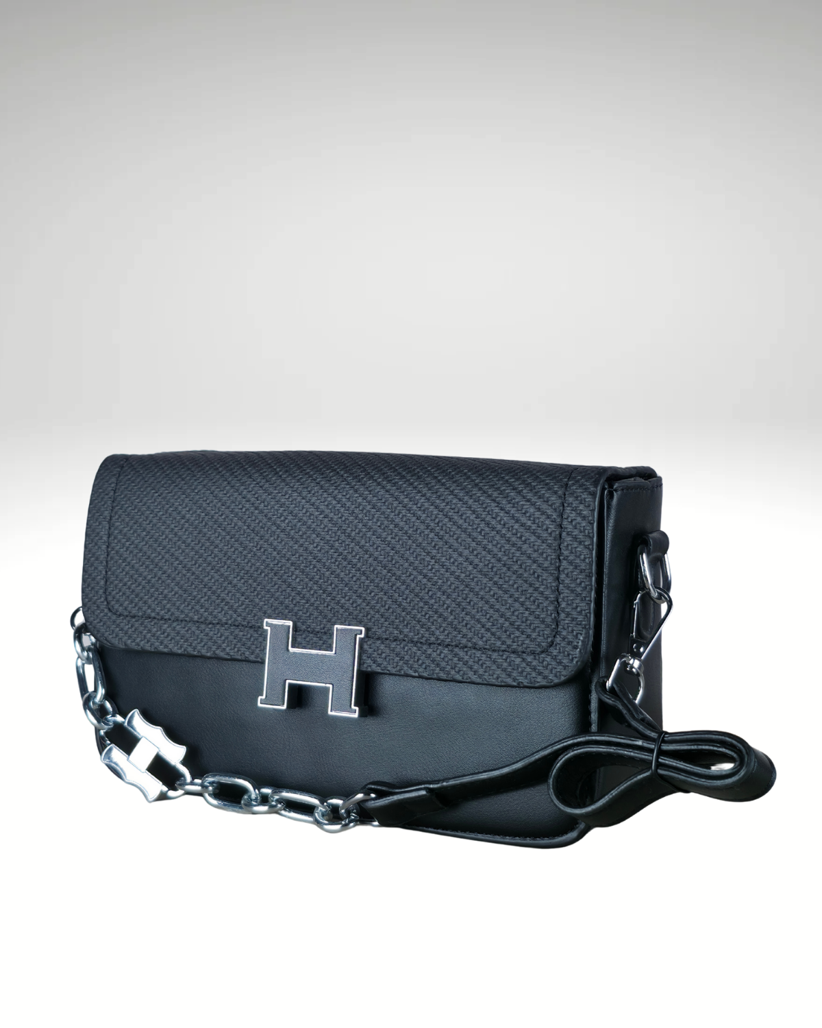 Sac à Bandoulière Harmonie en Noir