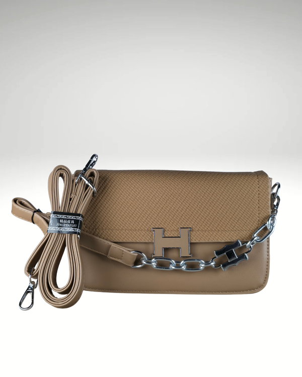 Sac à Bandoulière Harmonie en Marron