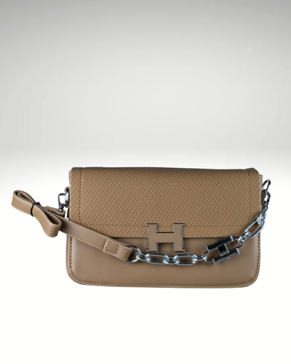 Sac à Bandoulière Harmonie en Marron