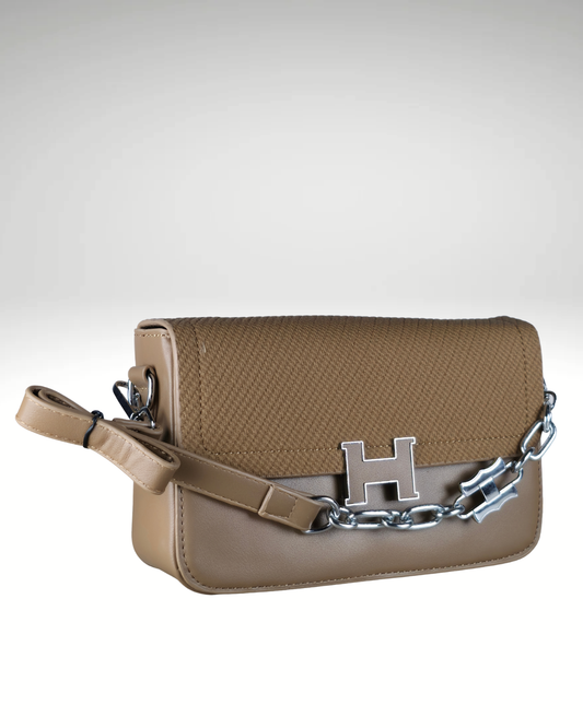 Sac à Bandoulière Harmonie en Marron