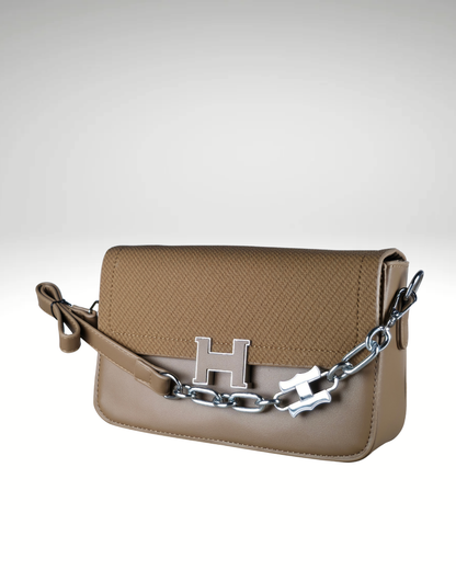 Sac à Bandoulière Harmonie en Marron