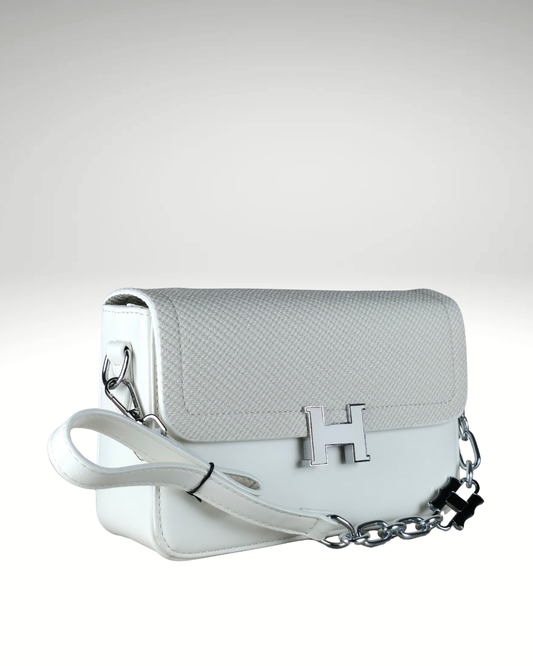 Sac à Bandoulière Harmonie en Blanc