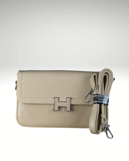 Sac à Bandoulière Harmonie en Beige
