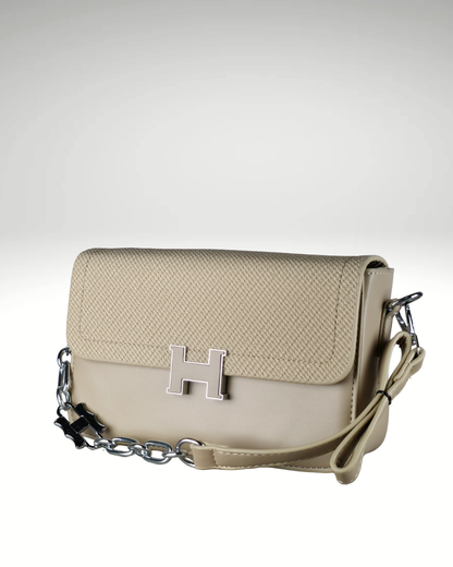 Sac à Bandoulière Harmonie en Beige