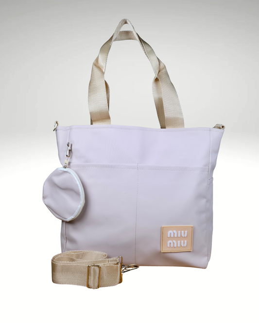Sac Lulu en Blanc Crème