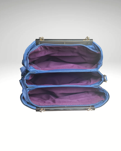 Sac Riviera en Bleu pétrole