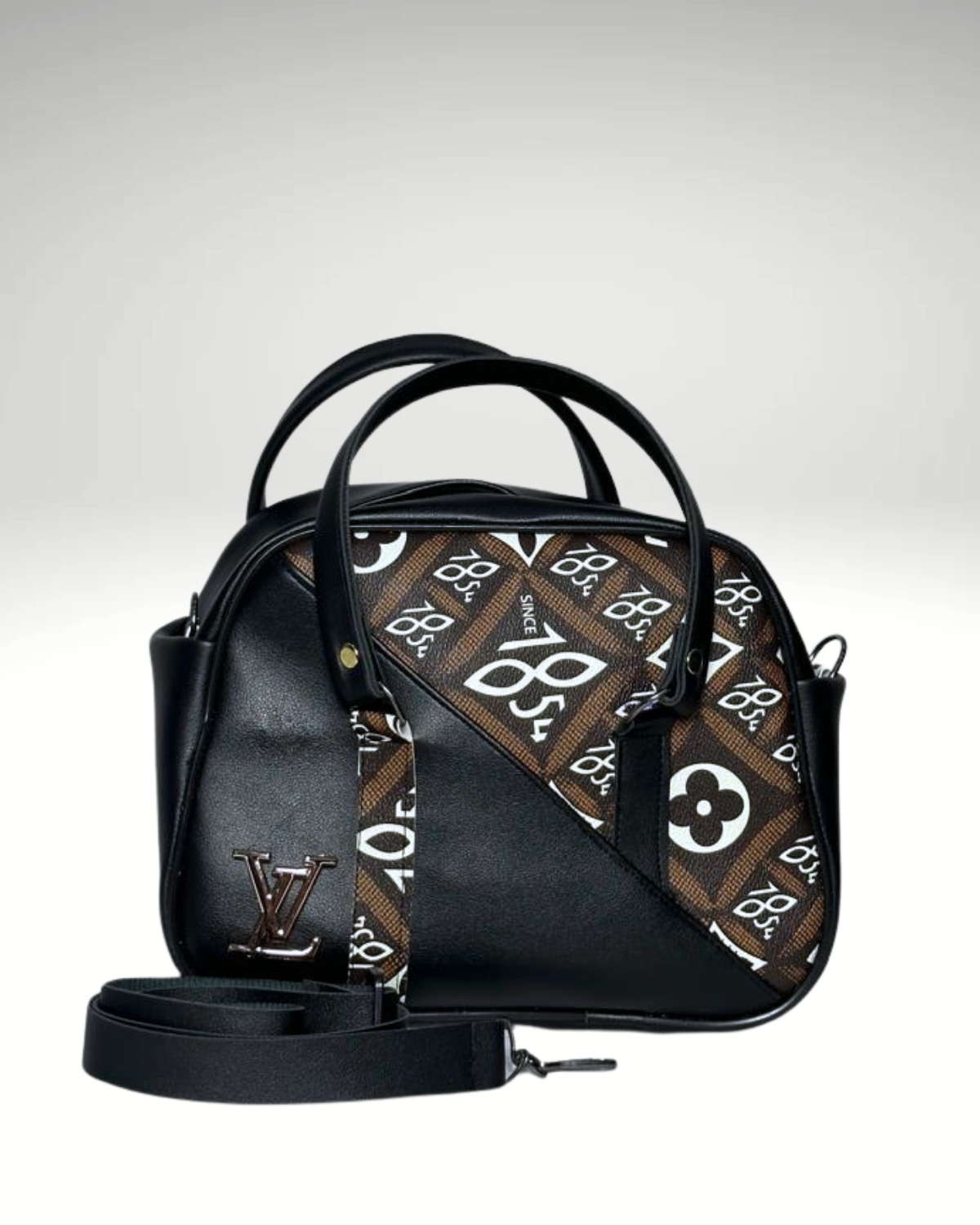 Mini Sac Boston en Noir & Marron LV