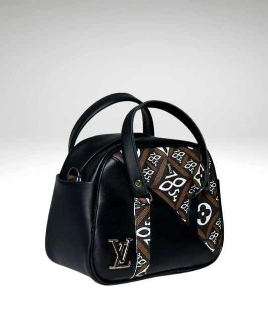Mini Sac Boston en Noir & Marron LV
