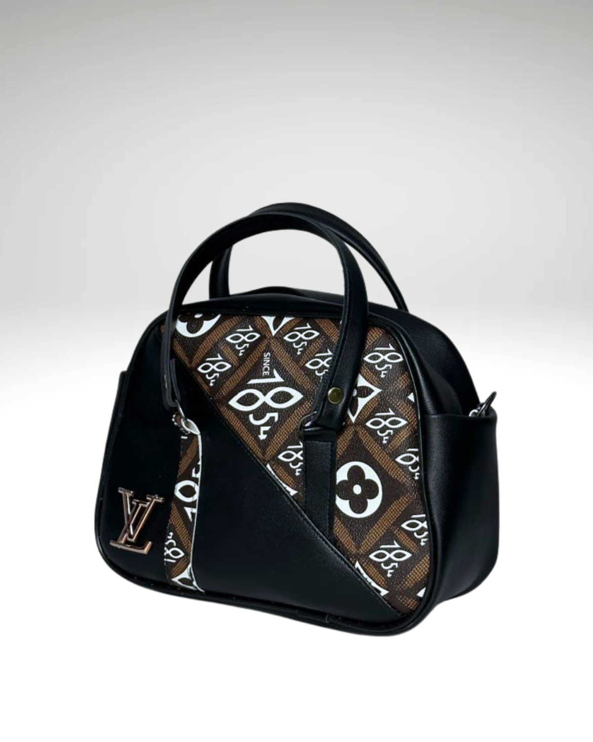 Mini Sac Boston en Noir & Marron LV