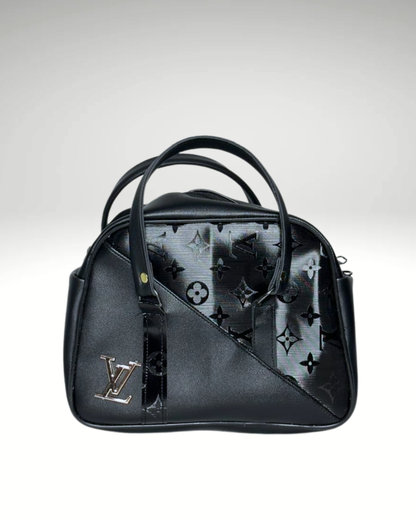 Mini Sac Boston en Noir Cataphote LV